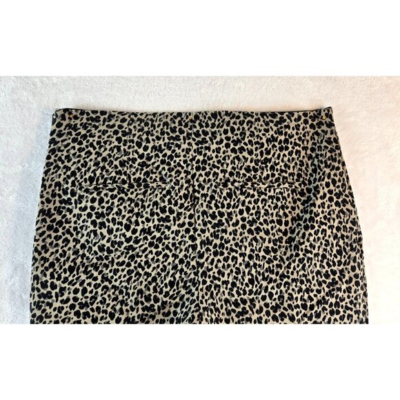 Leopard Print Ankle Pant Skinny Stretch Sz 12 A New Day Cheata High Rise Sexy - Picture 13 of 14